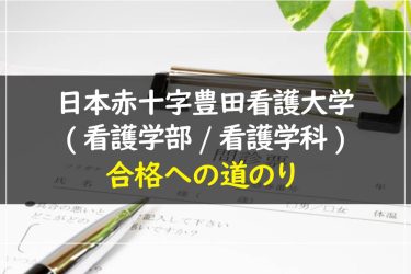 日本赤十字豊田看護大学(看護学部・看護学科)　受験情報まとめ